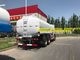 Camión del tanque blanco de aceite del camión 6x4 del depósito de gasolina de Sinotruk Howo A7 Lhd Zz1257n4347n1