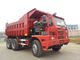 Volquete resistente rojo del camión volquete de Sinotruk 6x4 Rc explotación minera de 60 toneladas con el chasis de Hova