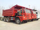 Volquete resistente rojo del camión volquete de Sinotruk 6x4 Rc explotación minera de 60 toneladas con el chasis de Hova
