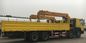 El camión del cargo de Howo 8x4 montó la grúa 12ton a rendimiento de 20 toneladas de alto