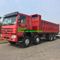 12 camión volquete de Sinotruk Howo 8x4 de la cabina de las ruedas Euro2 HW76