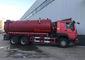 euro del camión 4x2 de la succión de las aguas residuales de 95km/h 10M3 16M3 2 LHD
