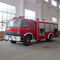 Camión rojo de la lucha contra el fuego de 140KW 5000L Dongfeng 4*2