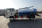 Camión de poca potencia 4cbm de HOWO 4X2 1000 galones de las aguas residuales de limpieza de la succión
