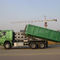 Camión de basura del rollo del brazo de gancho de SINOTRUK HOWO 6x4 para la basura inútil de los desperdicios