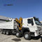 Brazo plegable Crane With Lifting Axle de Howo 16 Wheeler Dump Truck With 10T
