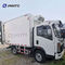 Camión vaccíneo del congelador de refrigerador de Sinotruk HOWO Euro2 5 toneladas de 4x2 6 de luz de las ruedas