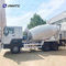 Howo Sinotruk 9 asientos cúbicos del camión dos del mezclador de cemento de 10m3 12CBM