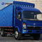 Carro comercial de poca potencia Van Truck de la caja del cargo del transporte de los camiones de HOWO 4x2