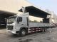Euro pesado II 10 Wheeler Wing Van del camión del cargo de SINOTRUK HOWO A7 6X4