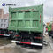 Camiones de volquete verdes de la explotación minera de la descarga/estructura con marco de acero del camión volquete pesado
