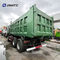 Camiones de volquete verdes de la explotación minera de la descarga/estructura con marco de acero del camión volquete pesado