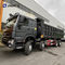 Ruedas resistentes negras 420hp Sinotruk Tipper Truck New Model del camión volquete 12