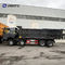 Ruedas resistentes negras 420hp Sinotruk Tipper Truck New Model del camión volquete 12