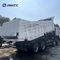 Ruedas del camión 12 de Front Lifting Heavy Duty Dump con la cubierta posterior Sinotruk Howo