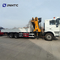 Shacman 8x4 F3000 12 toneladas de camión montó la rueda recta del brazo 12 de la grúa 4