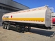 40000 - 60000 litros de gasolina del depósito semi de árboles del remolque 3 para el diesel del aceite del transporte