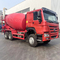 10 camión de mezcla concreto 6x4 de las ruedas SINOTRUK HOWO rojo