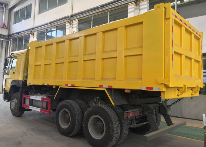 Sistema de gestión de Tipper Dump Truck With Electronic de la capacidad grande de RHD