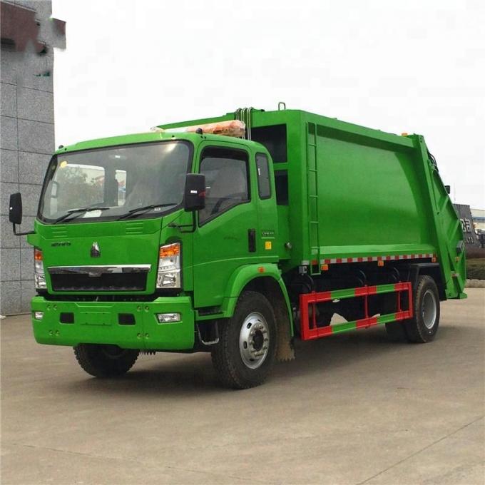 Compresor de la basura de HOWO 4X2 8m3 Ton Compressed Garbage Truck camión/5