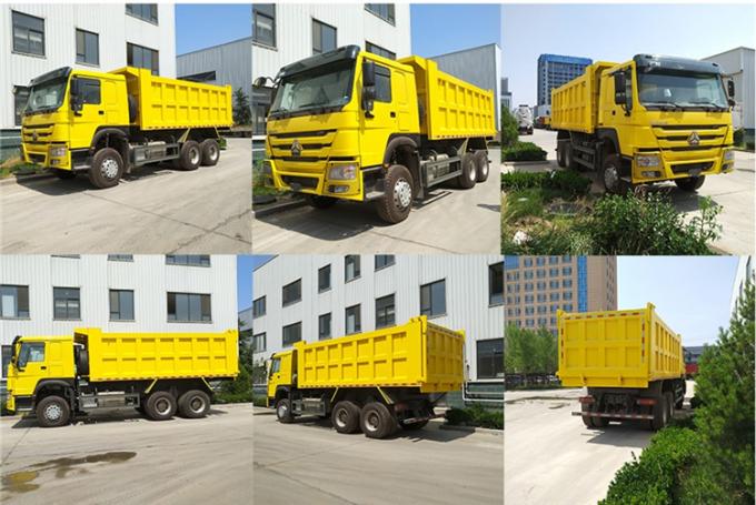  China 10 nuevos metros cúbicos Sinotruk HOWO Tipper Dump Truck For Sale del precio 371HP 20 del camión de descargador de la rueda